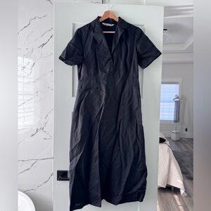 Zara Black Midi Dress